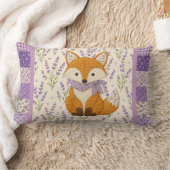 Fuchs und Lavendel Lendenkissen (Decke)