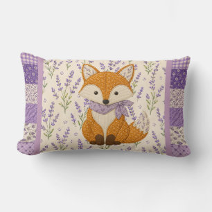 Fuchs und Lavendel Lendenkissen