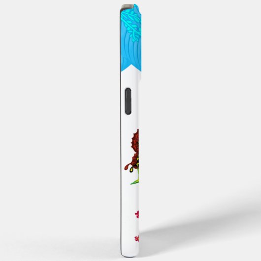 Fuchs und Schmetterling Case-Mate iPhone Hülle (Rückseite / Rechts)