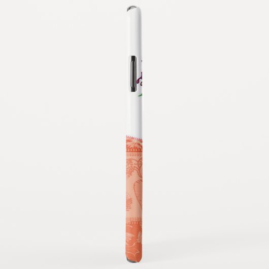 Fuchs und Schmetterling Case-Mate iPhone Hülle (Hinten/Rechts)