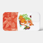 Fuchs und Schmetterling Case-Mate iPhone Hülle (Rückseite (Horizontal))