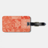 Fuchs und Schmetterling Gepäckanhänger (Rückseite horizontal)