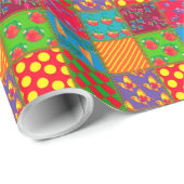 Fuchs und Schmetterling Geschenkpapier (Rolleneckpunkt)