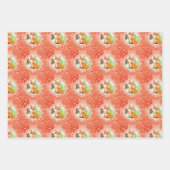 Fuchs und Schmetterling Geschenkpapier Set (Vorderseite)