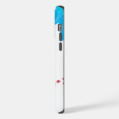 Fuchs und Schmetterling iPhone Hülle (Linke Seite)