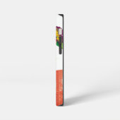 Fuchs und Schmetterling iPhone Hülle (Linke Seite)
