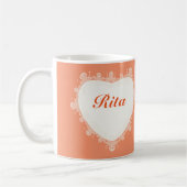 Fuchs und Schmetterling Kaffeetasse (Links)