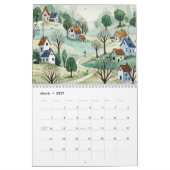 Fuchs und Schmetterling Kalender (Mär 2027)