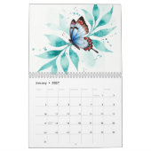 Fuchs und Schmetterling Kalender (Jan 2027)