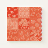 Fuchs und Schmetterling Notizblock (Rückseite)