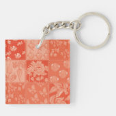 Fuchs und Schmetterling Schlüsselanhänger (Rückseite)