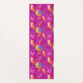 Fuchs und Schmetterling Yogamatte (Vorderseite)