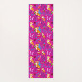Fuchs und Schmetterling Yogamatte (Rückseite)