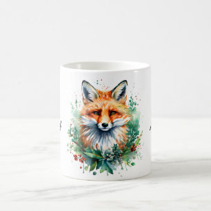 Fuchs und Stechpalme Kaffeetasse