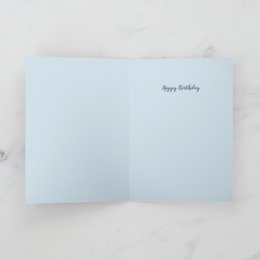 Fuchs und Vollmond um Mitternacht Karte (Innenseite)