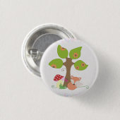 Fuchs unterm Baum Button (Vorne & Hinten)