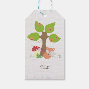 Fuchs unterm Baum Geschenkanhänger