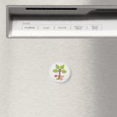 Fuchs unterm Baum Magnet (In Situ (Geschirrspüler))