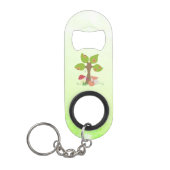 Fuchs unterm Baum Mini Flaschenöffner (Vorderseite)