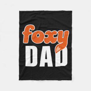 Fuchs-Vater-Shirt Lustiges Vater-Geschenk Süßer Fu Fleecedecke