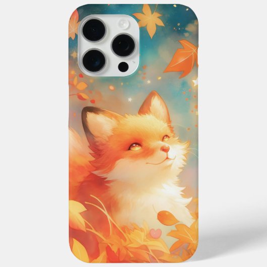Fuchs Verzauberter Herbst Case-Mate iPhone Hülle (Rückseite)