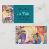 Fuchs-Visitenkarte Visitenkarte (Vorne/Hinten)