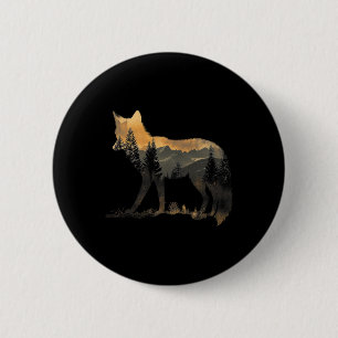 Fuchs Wald Naturliebhaber Berge Wandern Camping J Button