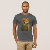 Fuchs-Wald-Ranger – Herren Bella+Canvas Tri-Blend T-Shirt (Vorne ganz)