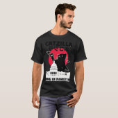 Fuchs Wald Silhouette T-Shirt (Vorne ganz)
