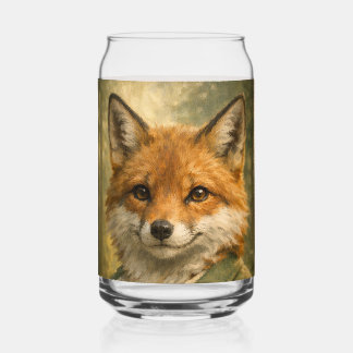 Fuchs Waldhüter • Gedrucktes Glas für Dosen