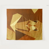 Fuchs Wandteppich (Vorderseite (Horizontal))