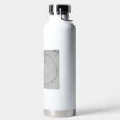 Fuchs-Wasserflasche Trinkflasche (links)