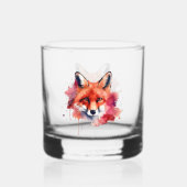 Fuchs Whiskyglas (Vorderseite)