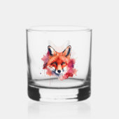 Fuchs Whiskyglas (Rückseite)