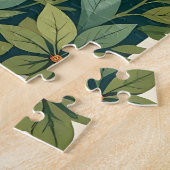 Fuchs-Wildblumen-Wald-Illustration Puzzle (Seite)
