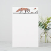 Fuchsbleistift Briefpapier (Stehend Vorderseite)