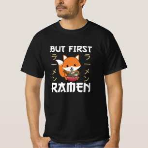 Füchse, angetrieben von Ramen Niedlichen Kawaii-Fü T-Shirt