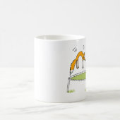 Füchse auf Trampoline-Tasse Kaffeetasse (Mittel)