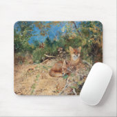 Füchse, Bruno Liljefors Mousepad (Mit Mouse)