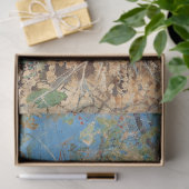 Füchse, Bruno Liljefors Seidenpapier (Geschenk)