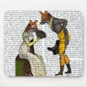 Füchse Courting Mousepad (Vorne)