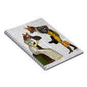 Füchse Courting Notizblock (Rechte Seite)