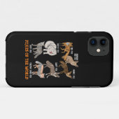 Füchse der Welt Funny Fox Stuff Tiere Educati Case-Mate iPhone Hülle (Rückseite (Horizontal))