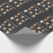Füchse der Welt - Geschenk für Fox Lover Geschenkpapier (Ecke)
