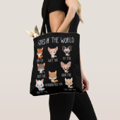 Füchse der Welt - Geschenk für Fox Lover Tasche (Von Nahem)