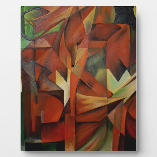 Füchse Fotoplatte (Vorderseite)