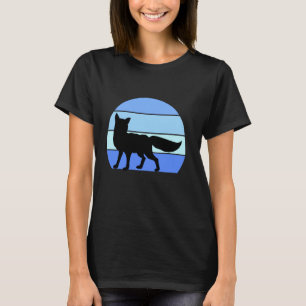 Füchse Fox Classic Vintag Retro Sunset Old School T-Shirt
