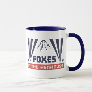 Füchse im Hühnerstall Tasse