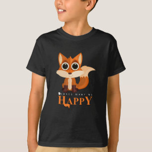 Füchse machen mich glücklich T-Shirt