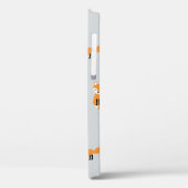 Füchse - nahtloses Muster Case-Mate iPhone Hülle (Rückseite / Links)